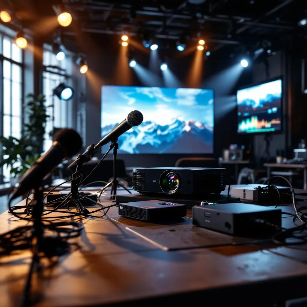 Location matériel audiovisuel professionnel