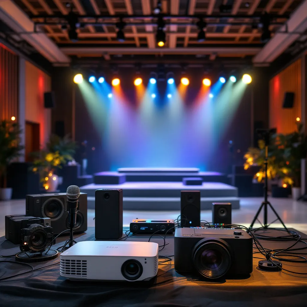 Matériel audiovisuel événementiel : louer pour réussir
