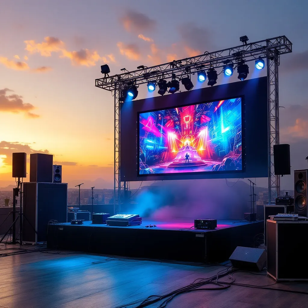 Comment l’Écran LED 2.6 transforme le visuel événementiel