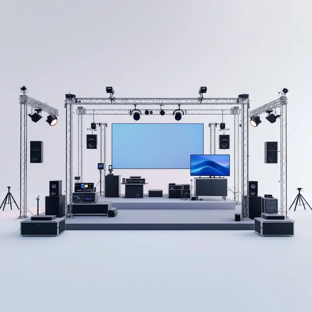 Louez des Structures Audiovisuelles Modulables en 2026