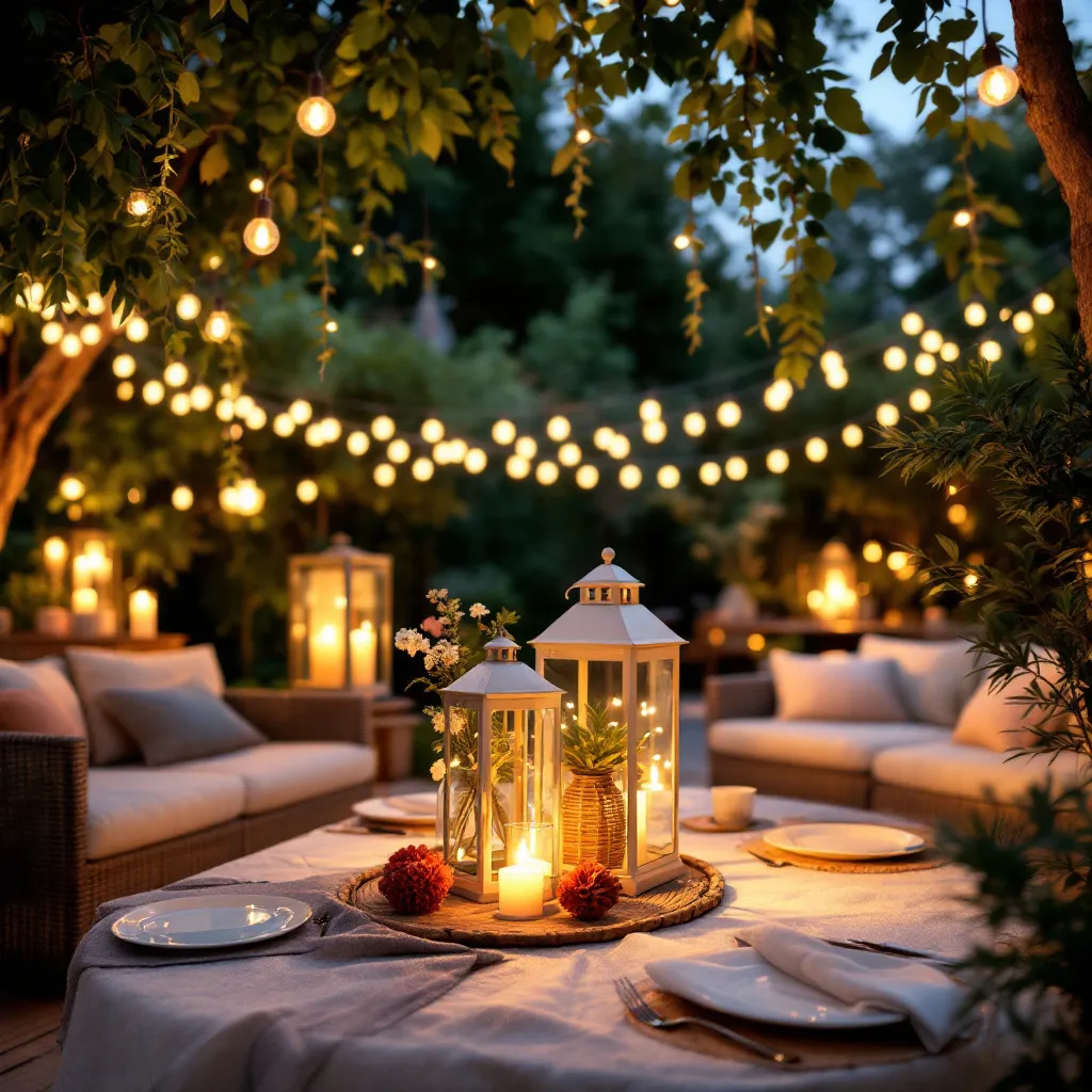 Réussir votre garden party : l’art de la lumière