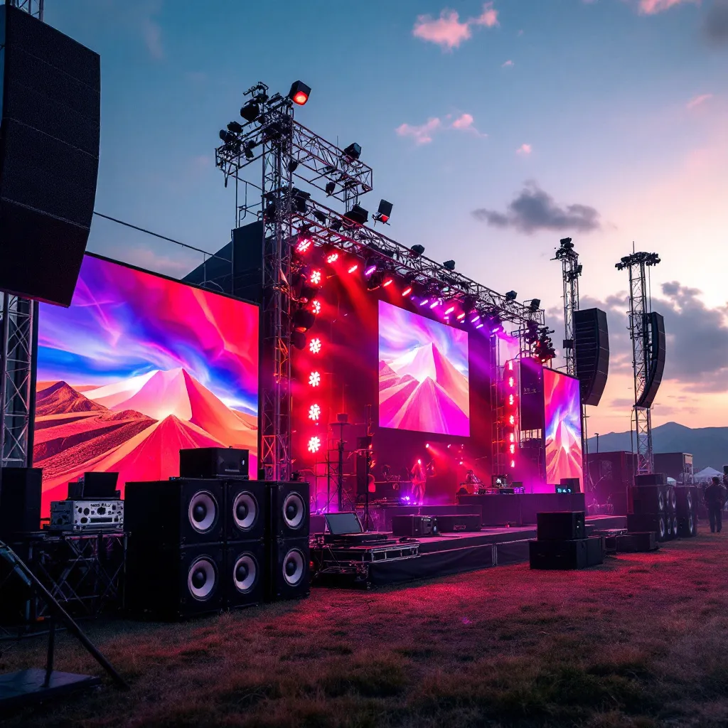 Réussir un festival outdoor avec D&B Audiotechnik