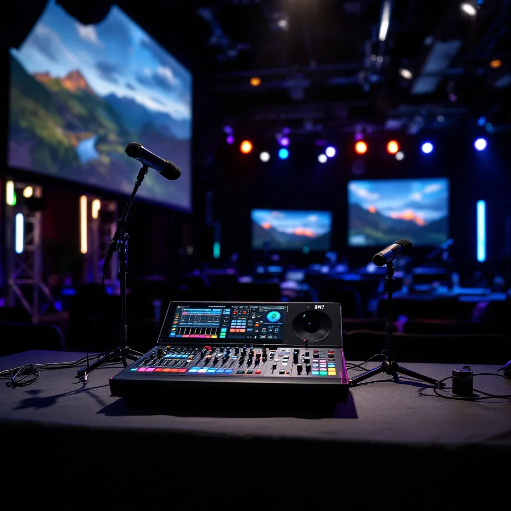 Personnaliser votre événement avec DM7 Yamaha avancé