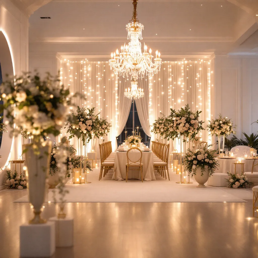 Éclairer vos Réceptions : Lumière pour Mariages Mémorables